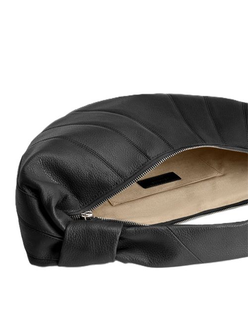 FORTUNE CROISSANT BAG IN LEATHER lemaire Lemaire | BG0071 LL0018BK999 BLACK